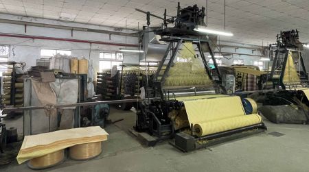 Used PP Rattan-like Mat Weaving Machine (Width: 186 cm) - Used PP Rattan-like Mat Weaving Machine